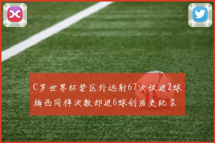 C罗世界杯禁区外远射67次仅进2球梅西同样次数却进6球创历史纪录